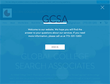 Tablet Screenshot of globalcollegesearch.org